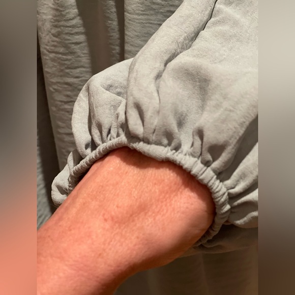 QUEEN FOR A DAY Top from CHIC SOUL in Aloe XL more like a 2X NEVER WORN Flowy 😍 - Picture 7 of 14